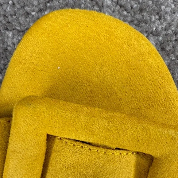 Mango Mustard Suede Mules - Picture 3 of 6